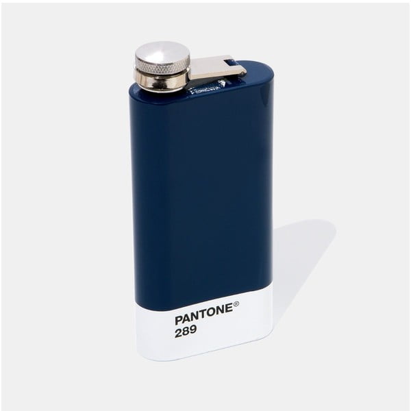 Plava pljoska od nehrđajućeg čelika 150 ml Dark Blue 289 – Pantone