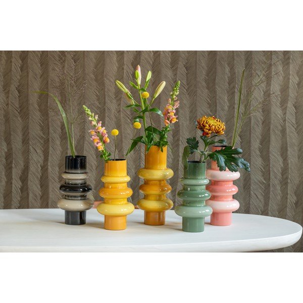 Narančasta željezna vaza (visina 30 cm) Grato – PT LIVING-image-2