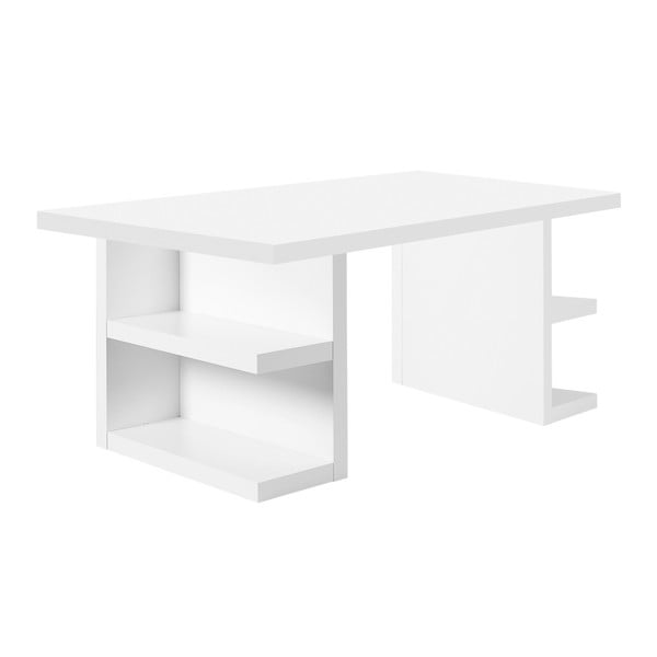 Bijeli radni stol TemaHome Multi, dužina 180 cm