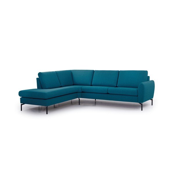 Plava sofa Scandic Vesta, lijevi kut-image-2