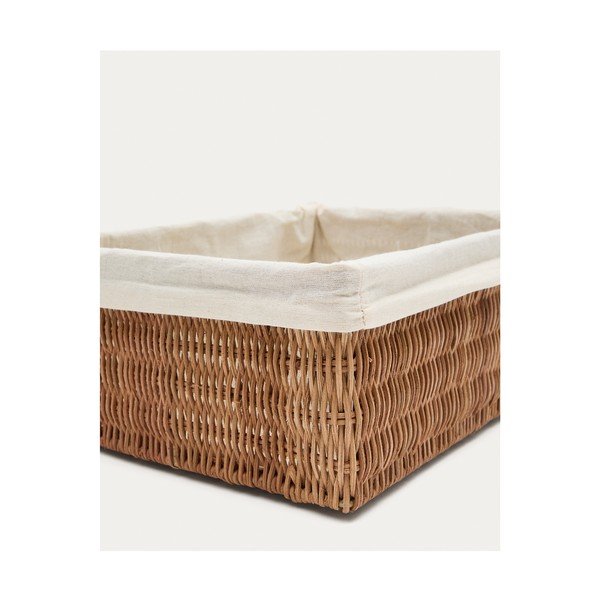 Košare u setu 2 kom od ratana 28x20x10 cm Indali – Kave Home-image-3