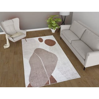 Krem periv tepih 80x150 cm Sandy Rocks – Vitaus