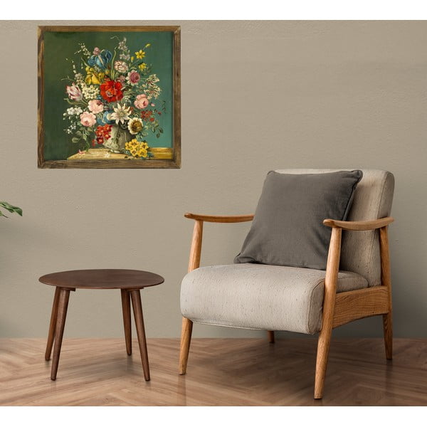 Zidna slika Vintage Flowers, 50 x 50 cm-image-1