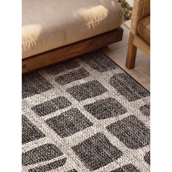 Crni/krem unutarnji i vanjski tepih 160x230 cm Haringey Ruskin – Ted Baker-image-2