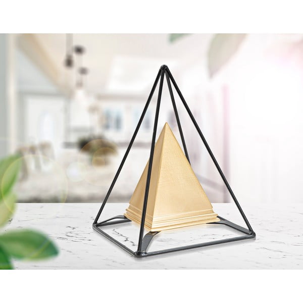 Metalni kipić u zlatnom dekoru Mauro Ferretti Piramida-image-3