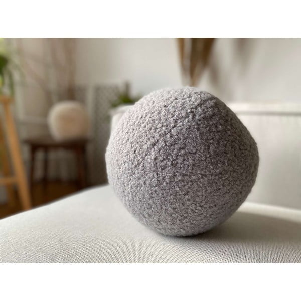 Ukrasni jastuk od boucle tkanine ø 25 cm Top – Mioli Decor-image-1