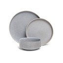 12-dijelni set sivog posuđa od kamenine Bonami Selection Malia