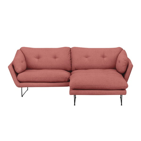 Set roze sofe i taburea Windsor & Co Sofas Comet