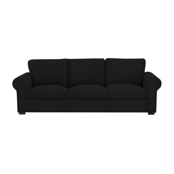 Crna sofa Windsor & Co Sofas Hermes, 245 cm