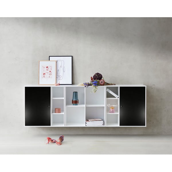Crna vrata za modularni sustav polica, 43x66 cm Mistral Kubus - Hammel Furniture-image-1