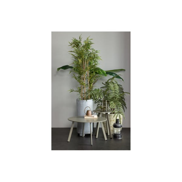 Zeleni željezni vrt kava stolovi drvo fer, Ø 40 cm-image-4