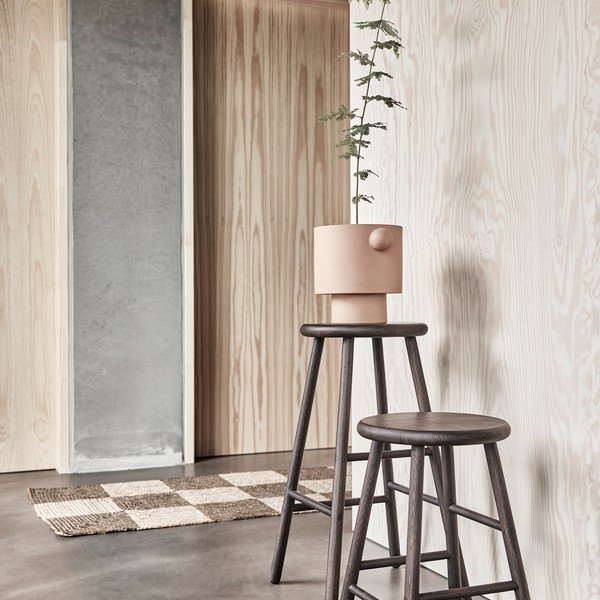 Barska stolica od čvrste jeseni u tamnoj prirodnoj boji (visine sjedala 65 cm) Moto – OYOY Living Design-image-1