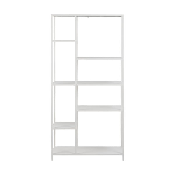 Bijela metalna polica za knjige Actona Newcastle, visina 165 cm