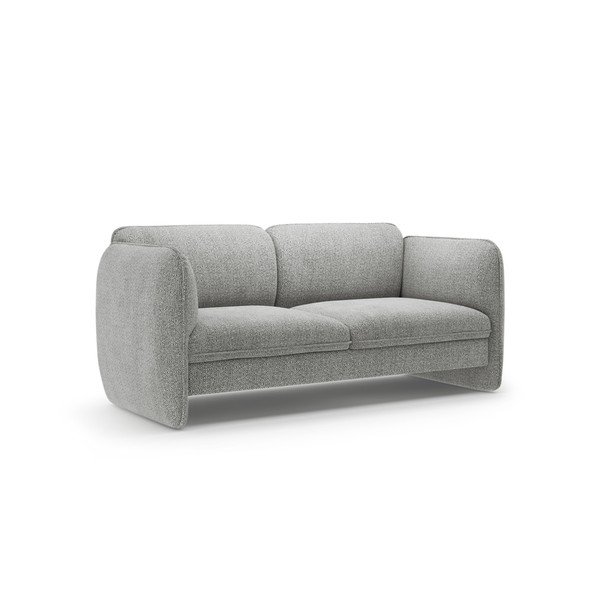 Svijetlo siva sofa od šenila 168 cm Georgia – Micadoni -image-2