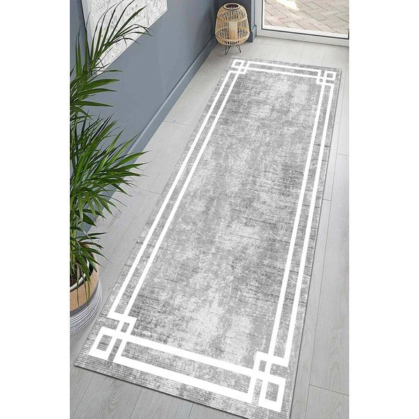 Siva periva staza 80x300 cm Mano – Vitaus-image-1