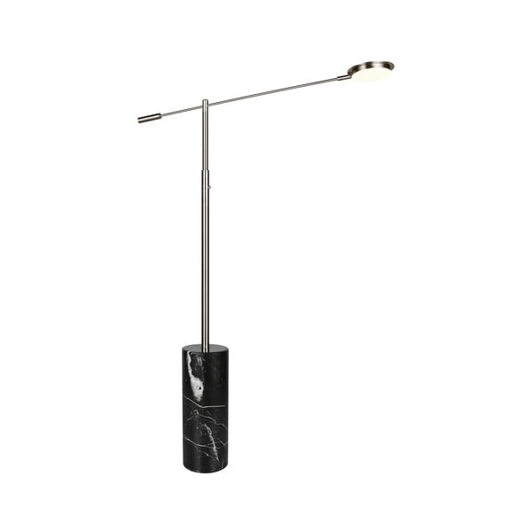 Crna/u srebrnoj boji LED stojeća svjetiljka (visina 145 cm) Fiore – Trio Select