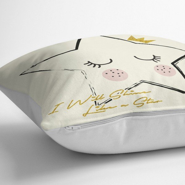 Dječja jastučnica Modern Star - Minimalist Cushion Covers-image-1
