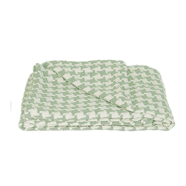 Zelena deka za noge, 150x180 cm