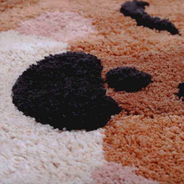 Dječji pamučni ručno izrađeni tepih Nattiot Little Cheetah, 65 x 125 cm-image-1