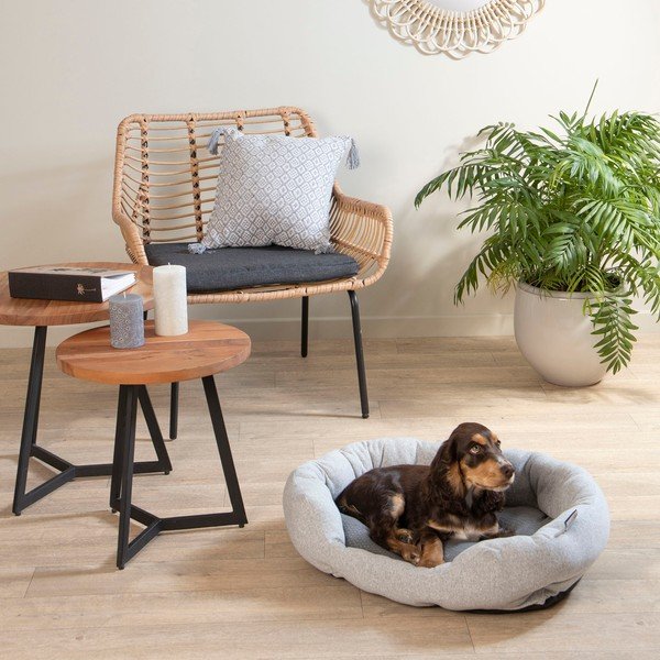 Sivi krevet za pse 45x60 cm – Love Story-image-3
