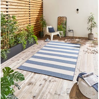 Plavo-bež vanjski tepih 230x160 cm Santa Monica - Think Rugs