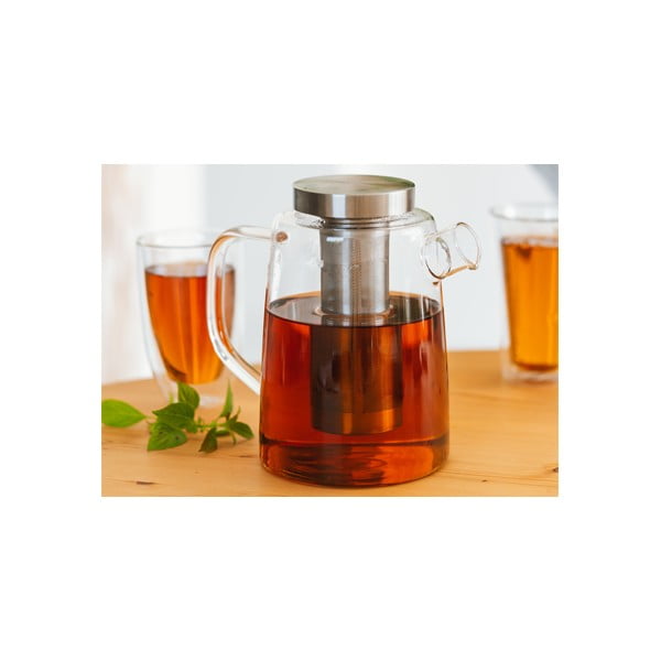 Stakleni čajnik Vialli Design, 1,5 l-image-3