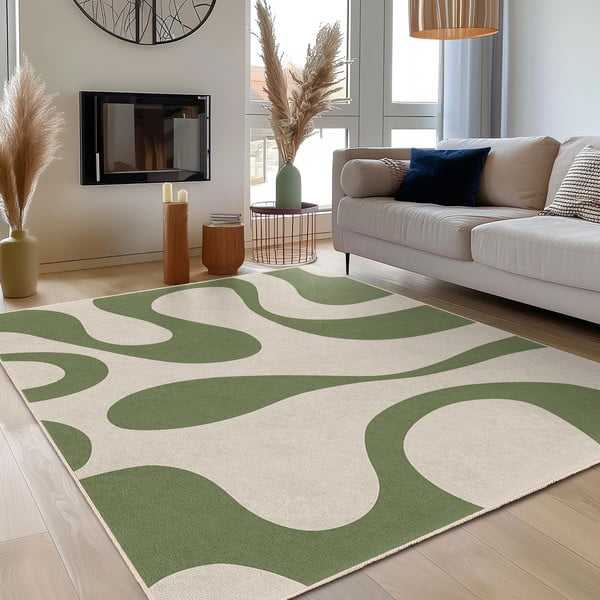 Zeleni periv tepih 80x150 cm Matcha Latte – Mila Home-image-3