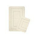 Krem kupaonske prostirke u setu 2 kom 50x80 cm Cerceve – Foutastic