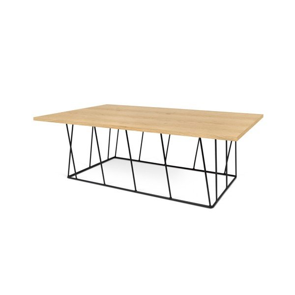 Stol za kavu s crnim nogama TemaHome Helix, 75 x 120 cm-image-2