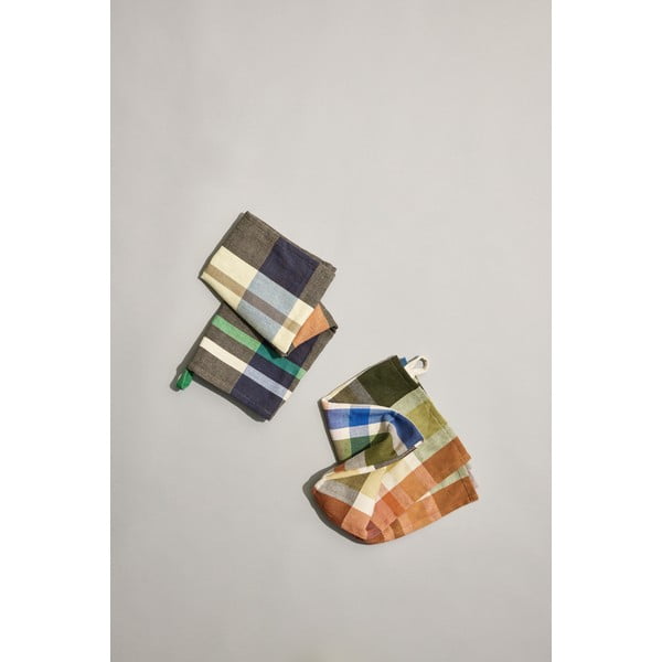 Pamučna kuhinjska krpa 2 kom 50x70 cm Playful – Hübsch-image-1