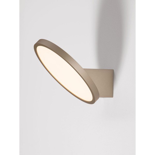 LED zidna lampa aluminijska s mogućnosti zatamnjivanja mat zlatna Vea – Nova Luce-image-3