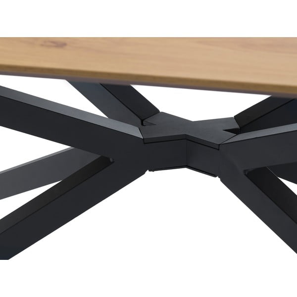 Blagovaonski stol s pločom stola u dekoru hrasta 100x200 cm Cesura – Unique Furniture-image-3