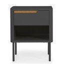 Antracitno sivi noćni ormarić Tenzo Switch