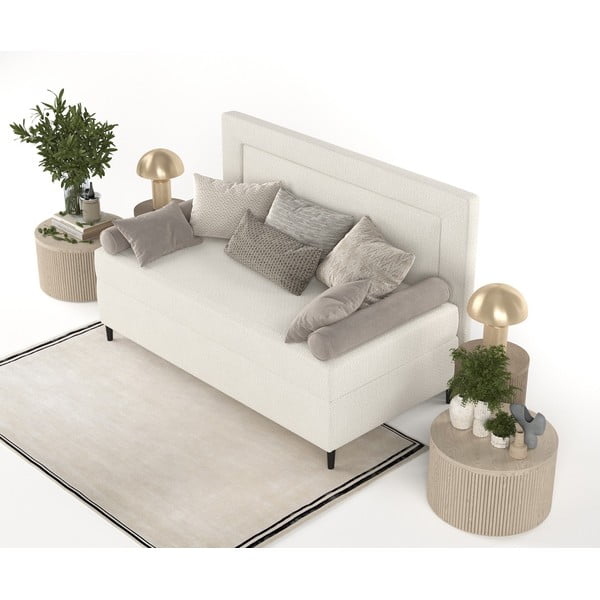 Bež tapecirani krevet 80x200 cm Alba – Maison de Rêve-image-4