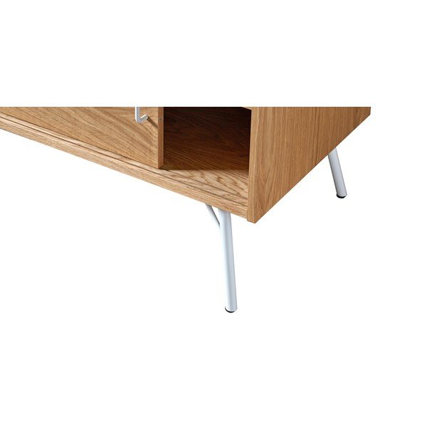 Stalak za televizor s bijelim nogama Woodman Ashburn-image-4