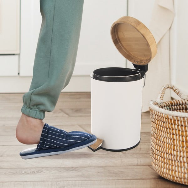 Metalna kanta za smeće s pedalom 3 l – Orion-image-1