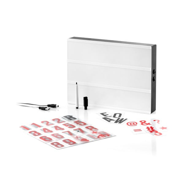 Svjetlosna ploča sa slovima i olovkom InnovaGoods Cinema Box-image-2