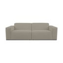 Svjetlo smeđa sofa od bouclé tkanine 228 cm Roxy – Scandic