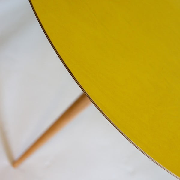 Žuti blagovaonski stol Ragaba Triad-image-1