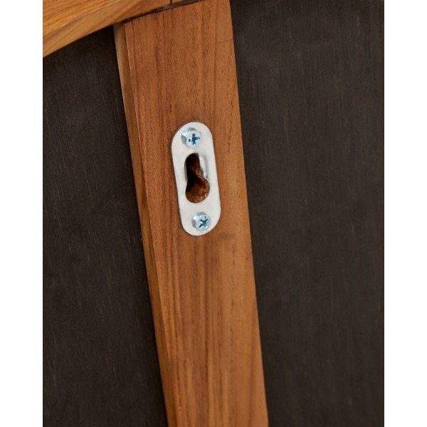 Zidno ogledalo s okvirom od masivnog drveta 45x95 cm Magda – Kave Home-image-4