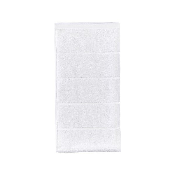 Bijeli pamučan ručnik od frotira 50x100 cm Sauna – Zone