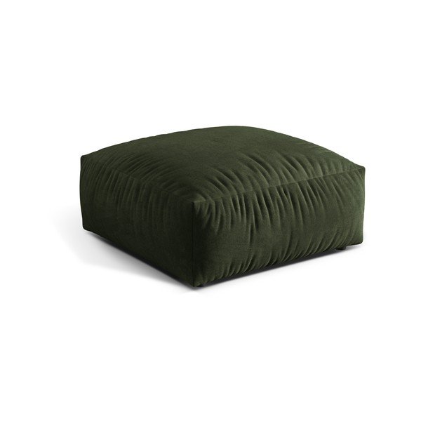 Zeleni baršunast modularni tabure Martina – Micadoni -image-1