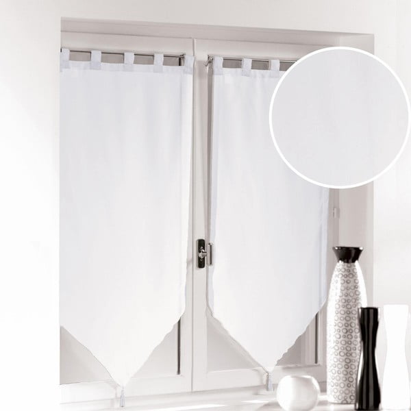 Bijele prozirne zavjese u setu 2 kom od voila 60x160 cm Voiline – douceur d'intérieur-image-2