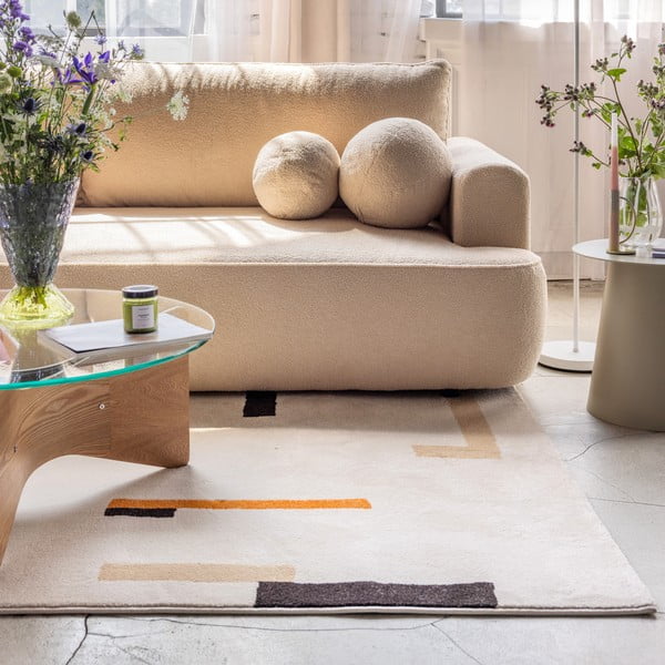 Narančasti/krem tepih 80x150 cm Linea – Universal-image-1