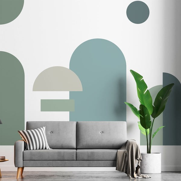 Naljepnica za zid 90x185 cm Amazonian Arches – Ambiance-image-3