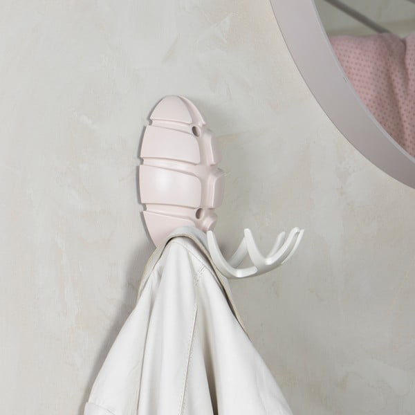 Bež plastična zidna kuka Bug – Spinder Design-image-1