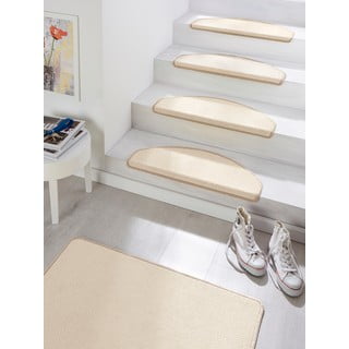 Set od 15 bež tepihaza stepenice Hanse Home Fancy, 23 x 65 cm