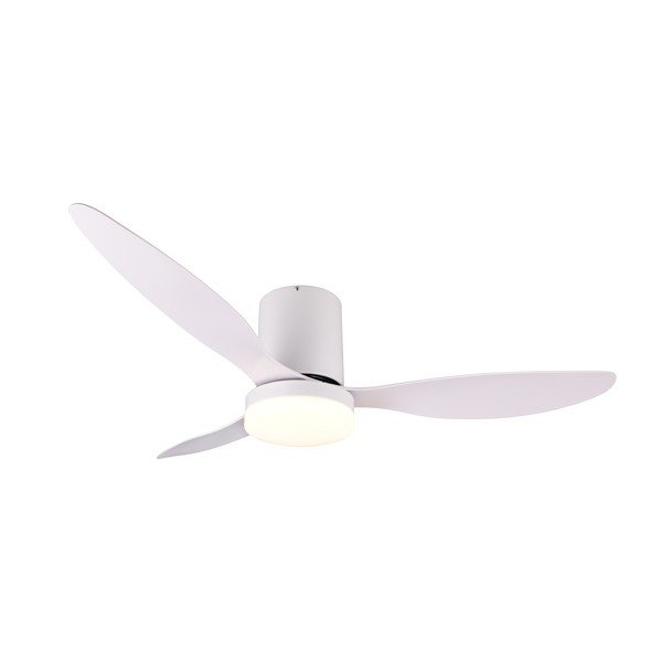 Mat bijela LED stropna svjetiljka ø 132 cm Göteborg – Reality-image-4