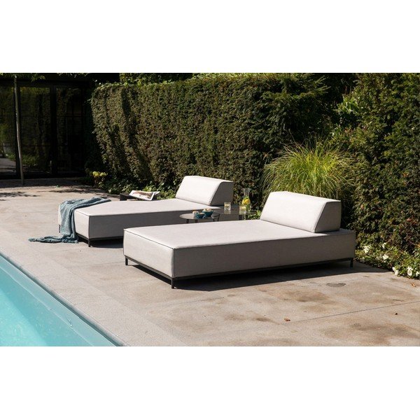 Svijetlo sivi vrtni tabure Como – Exotan-image-1