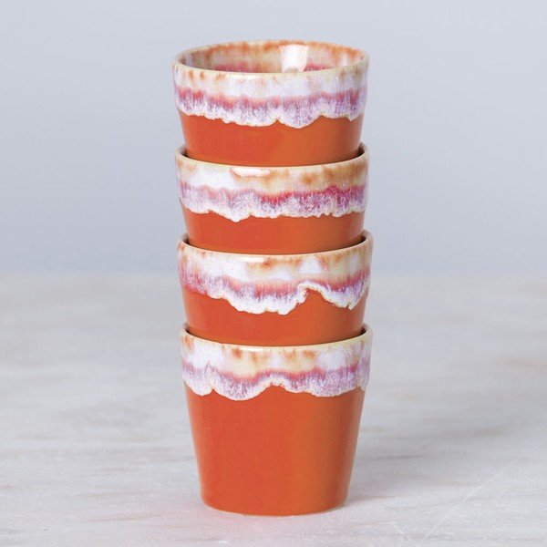 Bijelo-narančasta šalica za espresso Costa Nova, 200 ml-image-2